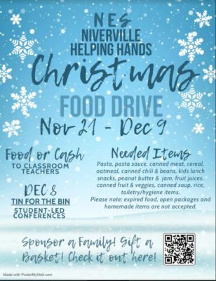 Niverville Helping Hands Christmas Food Drive